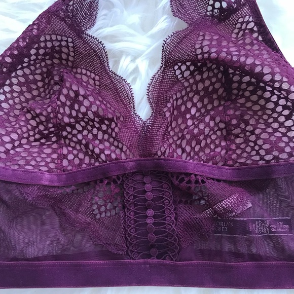 VS Very Sexy High neck bralette bra Lingerie new - Picture 4 of 7